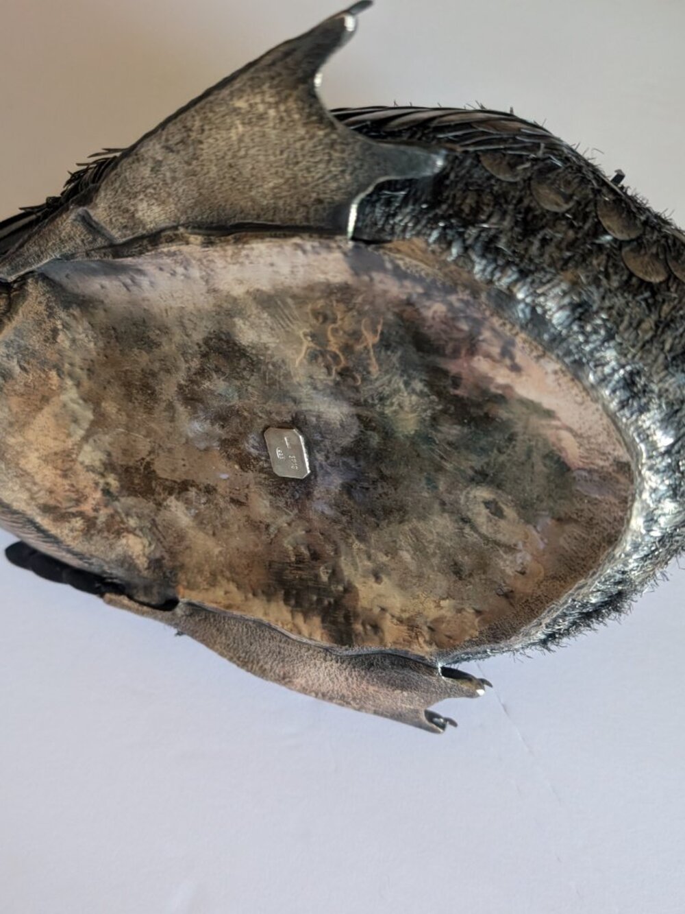 BUCCELLATI STYLE SILVER DUCK MARKED LISI, FI *615, PORTOFINO, ITALY - Picture 5 of 7